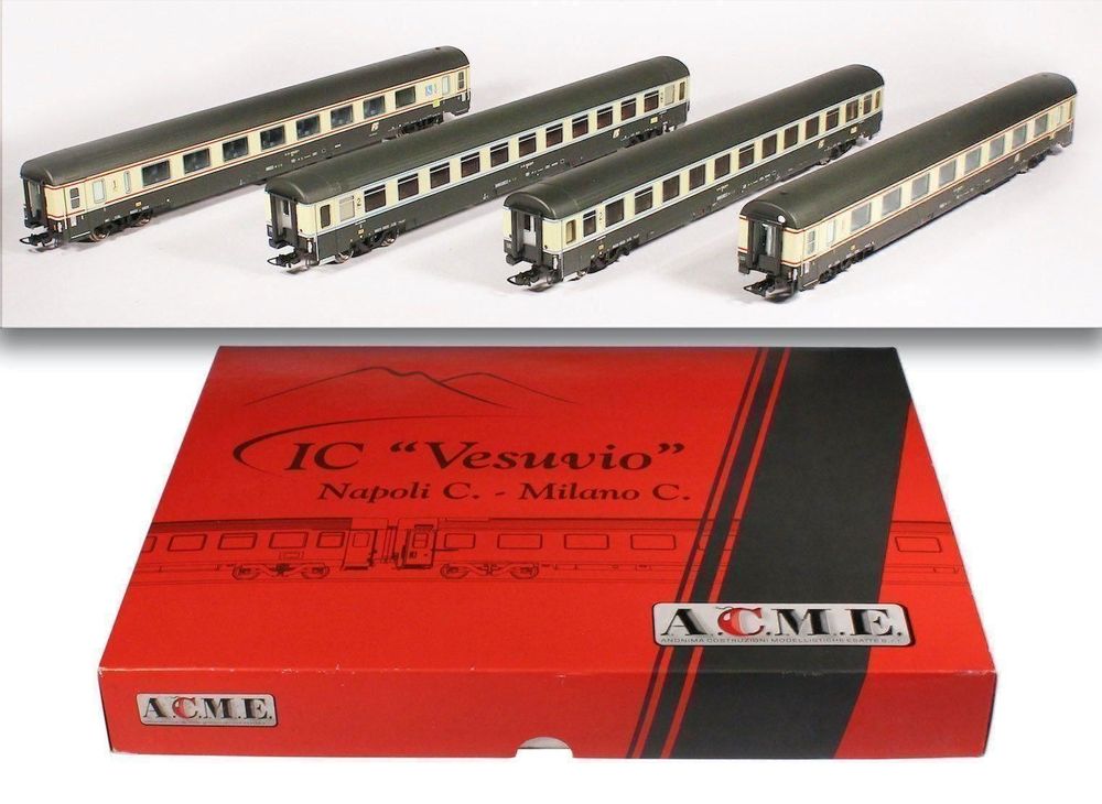 ACME rame 7 voitures voyageurs INTERCITY VESUVIO 55011 + 55024 NEUF et