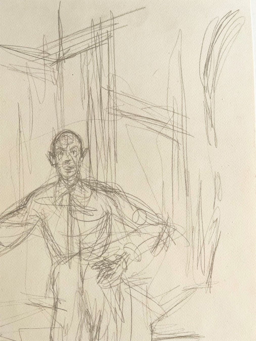 Grafiken & Lithographien: Alberto Giacometti, Vintage Lithographie – Gebraucht aus Ponte Tresa von 11GalleriaAlterEgo11 4