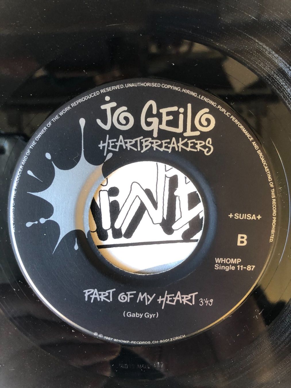 Dischi in vinile: Jo Geils Heartbreakers – Usato da Aarwangen venduto da Jukebox3 7