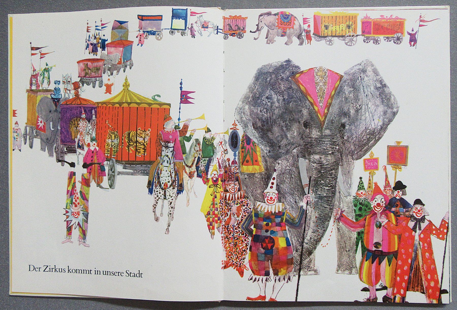 Livres: Der Zirkus - Bilderbuch von Brian Wildsmith – D'occasion à Auenstein par Padabimbim 1