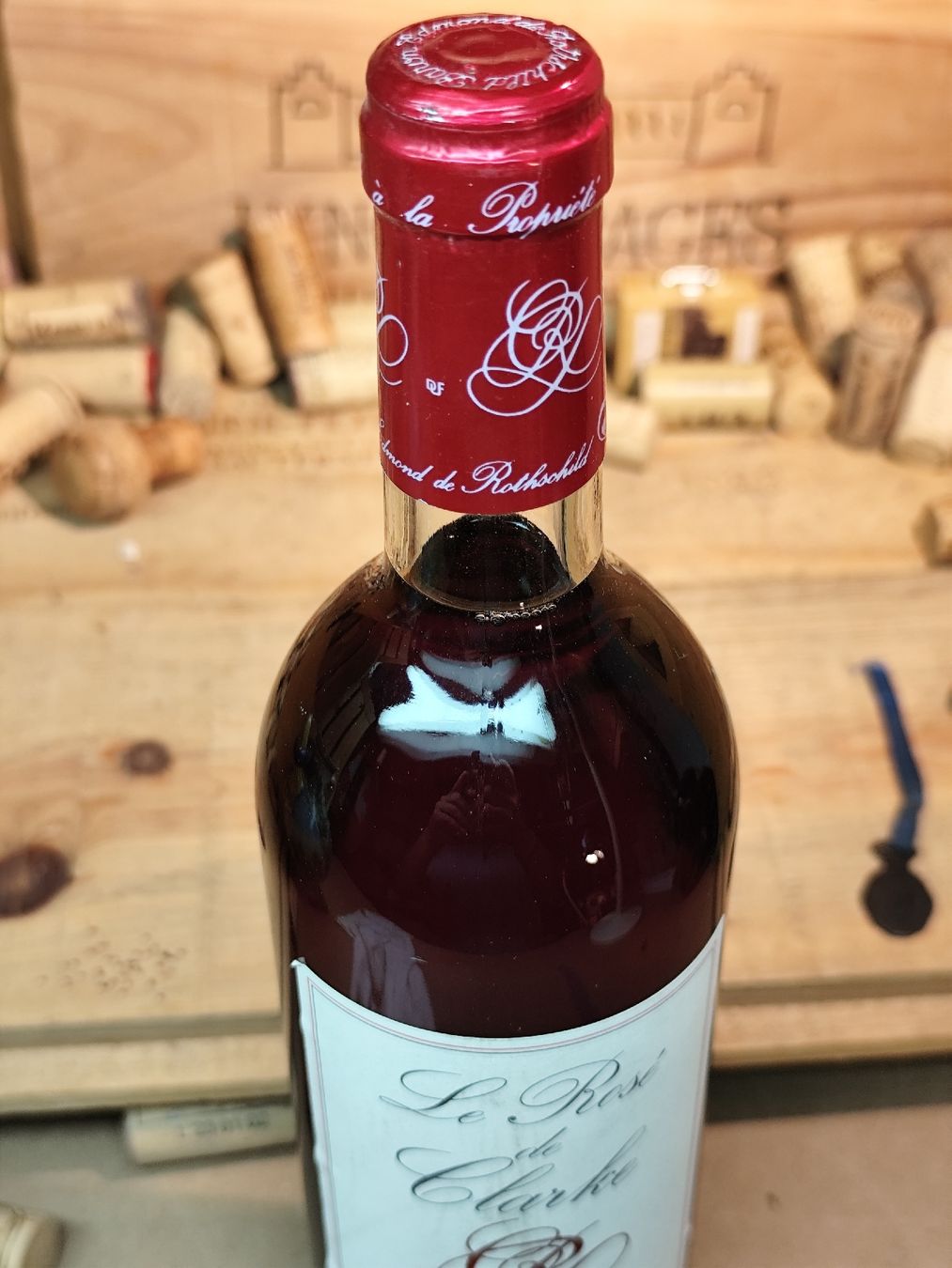Mouton Rothschild Wein: 1998 Le Rosé de Clarke, Bordeaux Baron Philippe – Neu (gemäss Beschreibung) aus Büsserach von Vintage-vins 2