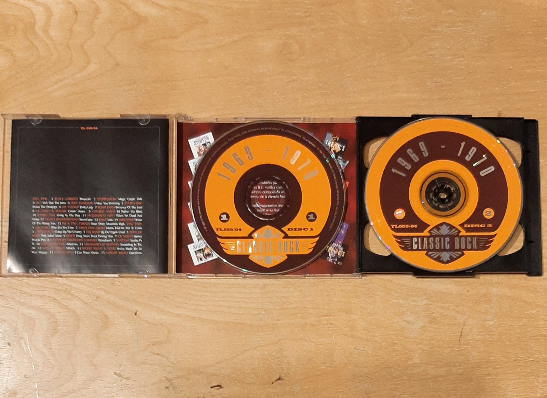 CDs: Classic Rock - 1969-1970, CD Rock Compilation 1996 – Gebraucht aus Schönenberg TG von Gregordini 2
