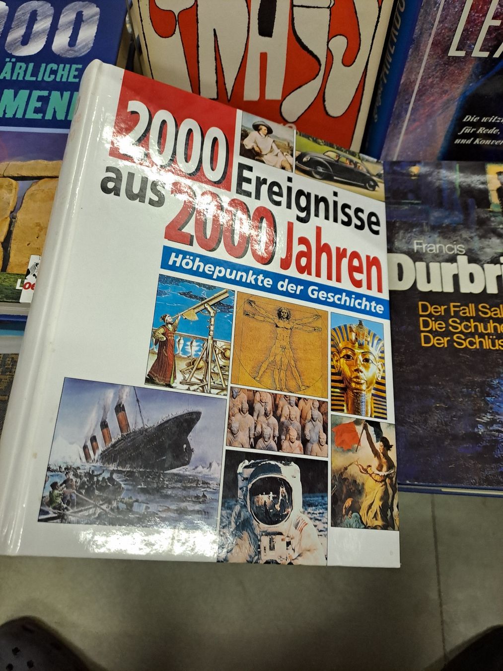 Bücher: Buch 2000 Ereignisse aus 2000 Jahren gebraucht – Gebraucht aus Zürich von Schoebi19 4