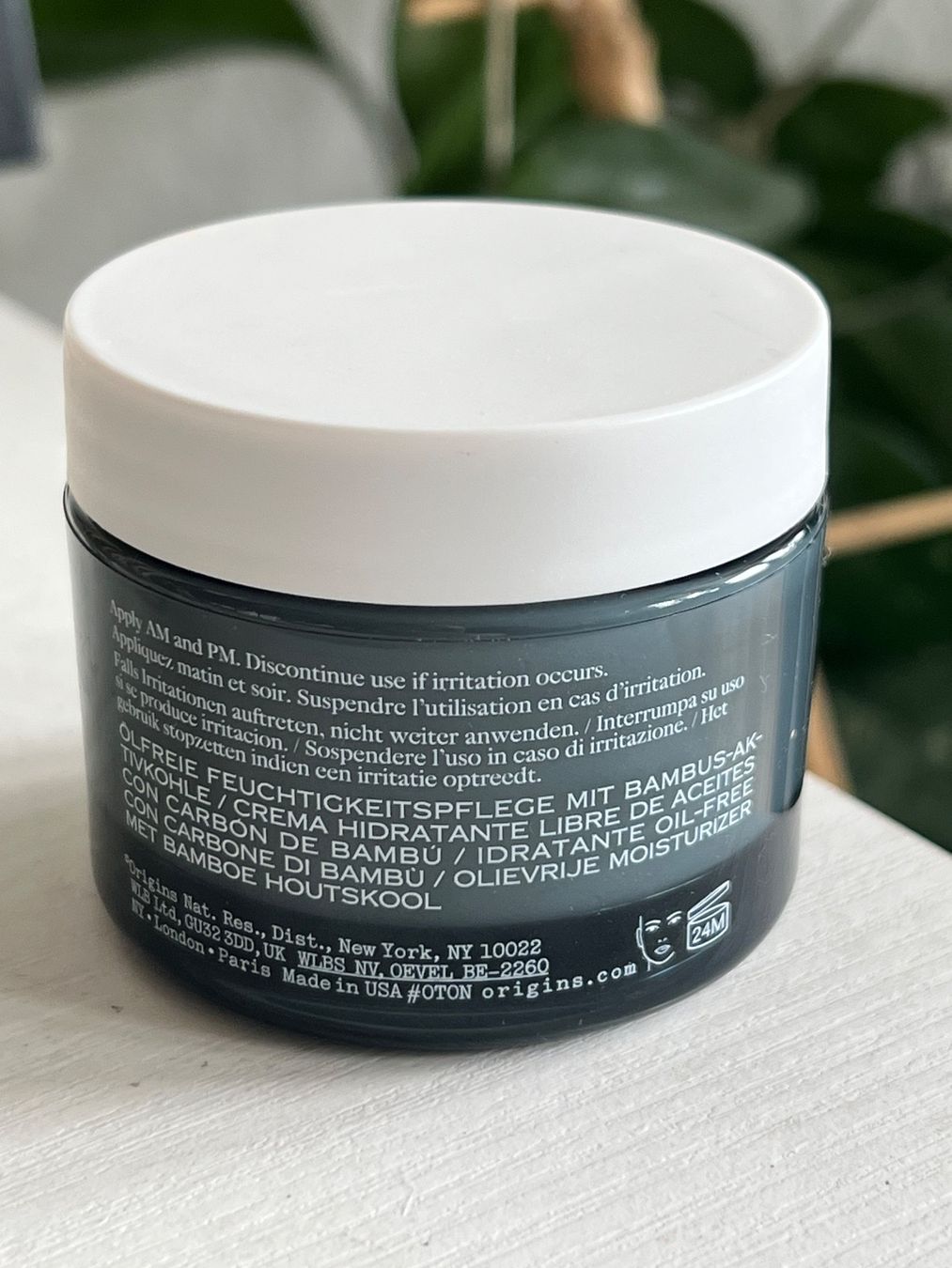 Benefit Gesichtspflege: Origins Clear improvement moisturizer bamboo charcoal – Gebraucht aus Effretikon von  1