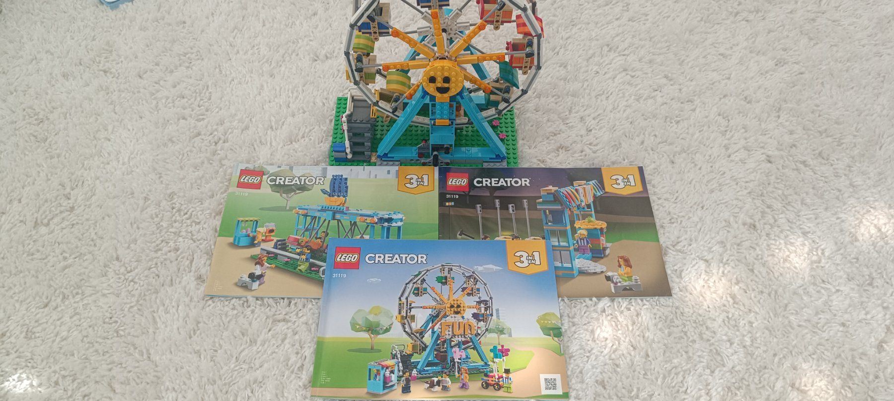 Lego Kit di costruzioni: LEGO Creator Riesenrad 31119 mit Anleitung – Usato da Faoug venduto da Palm0