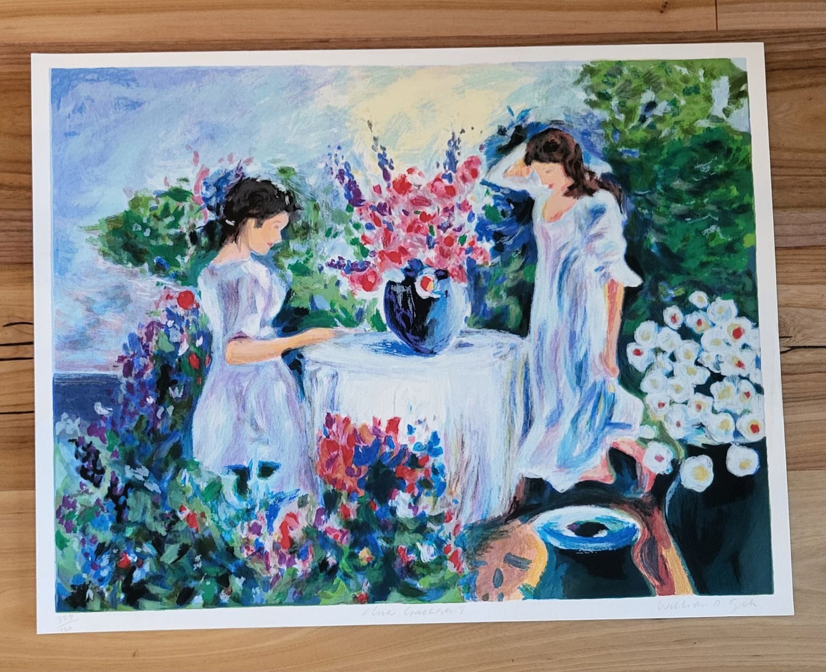 Foto & Immagini: William Creighton "Flower Gathererer I" – Usato da Baden venduto da Digit6