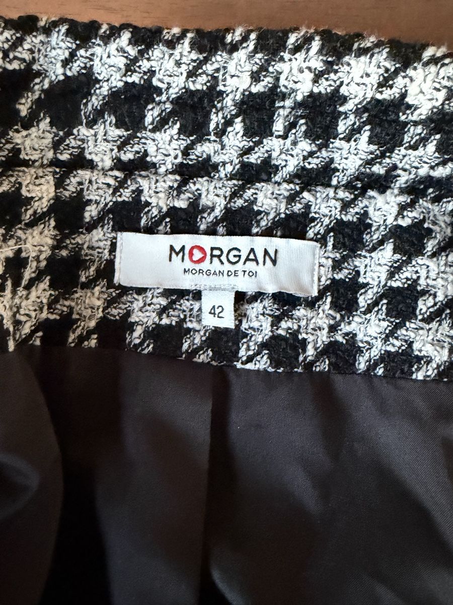 Morgan Vestiti: Morgan Houndstooth Dress, Size 42, Style! – Usato da Nyon venduto da Deb_D39 4
