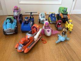 Paw Patrol Fahrzeuge und Figuren Set akzeptabler Zustand