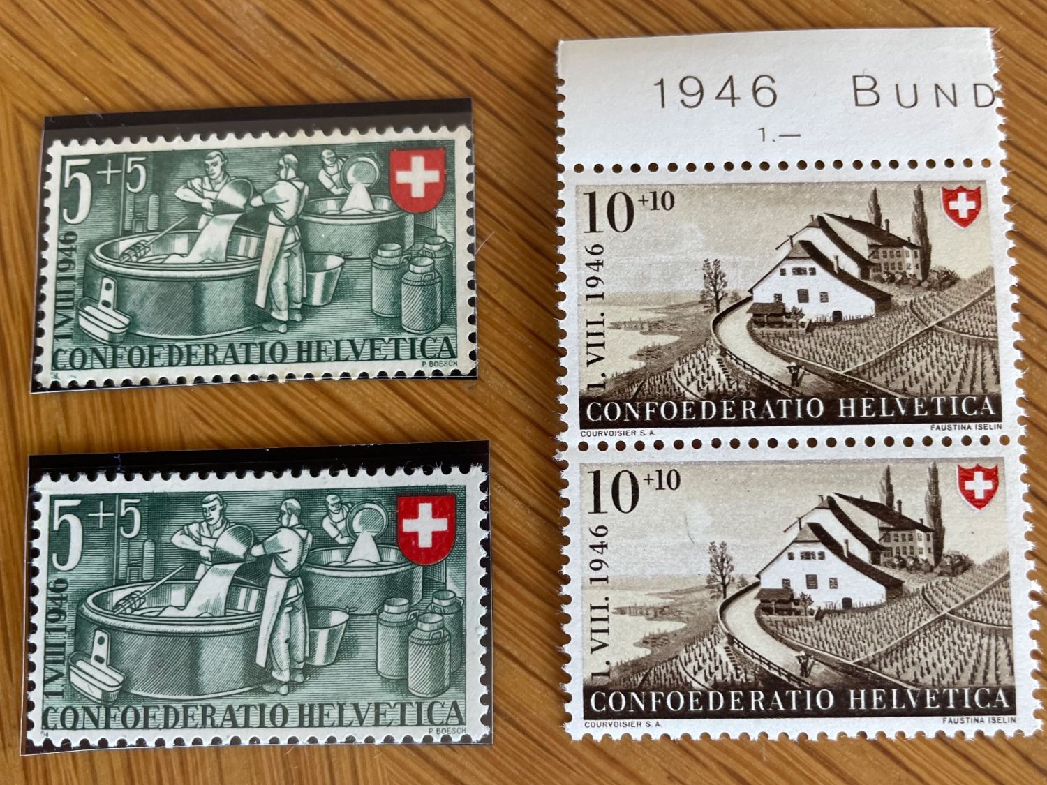 Tous les timbres: PP 1946** en double – D'occasion à Sonceboz-Sombeval par Comment2 1