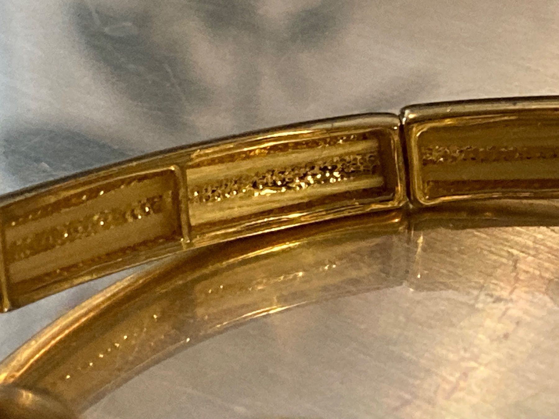 Armbänder & -reifen: Bracelet doré vintage – Gebraucht aus Marly von Antigona71 1