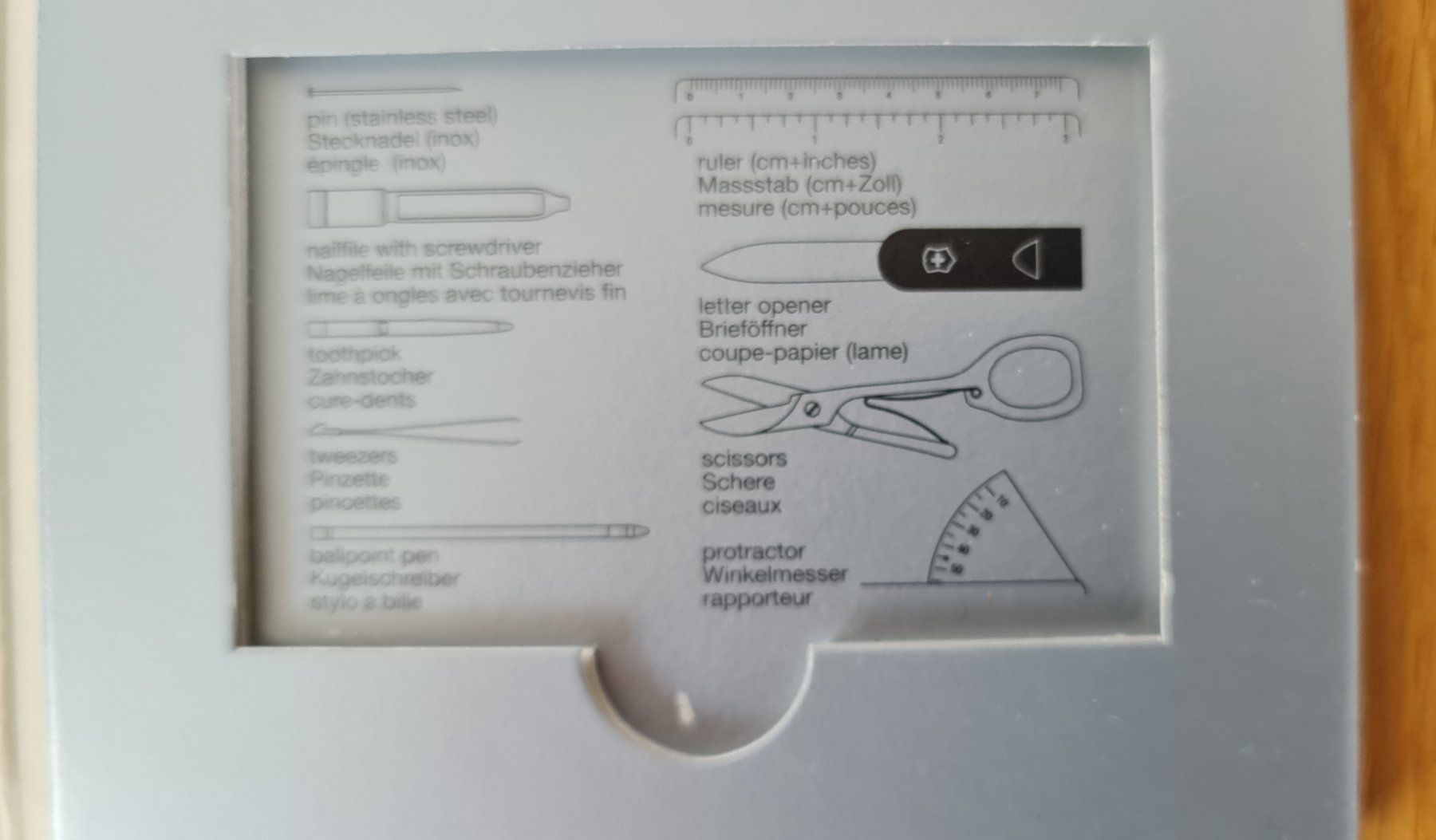 Victorinox Taschenmesser: Victorinox Swiss Card blau – Neu (gemäss Beschreibung) aus Sempach Station von Semion 7