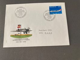 Schweiz Luftpost Brief 1972 - Jubiläum Genf-Zürich-Nürnberg