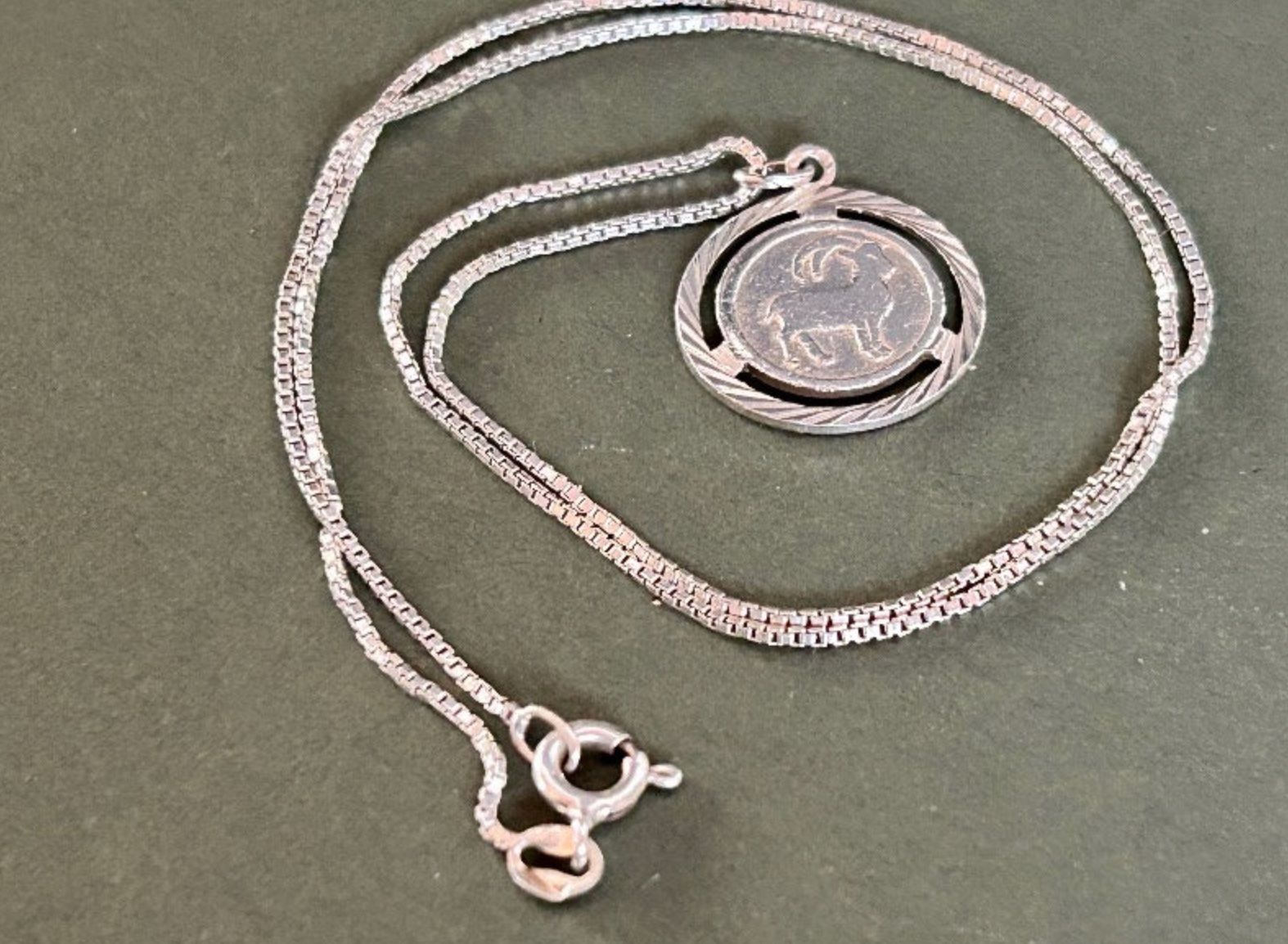 Catenine: Kette Steinbock Silber – Usato da Basel venduto da bellespirit 8