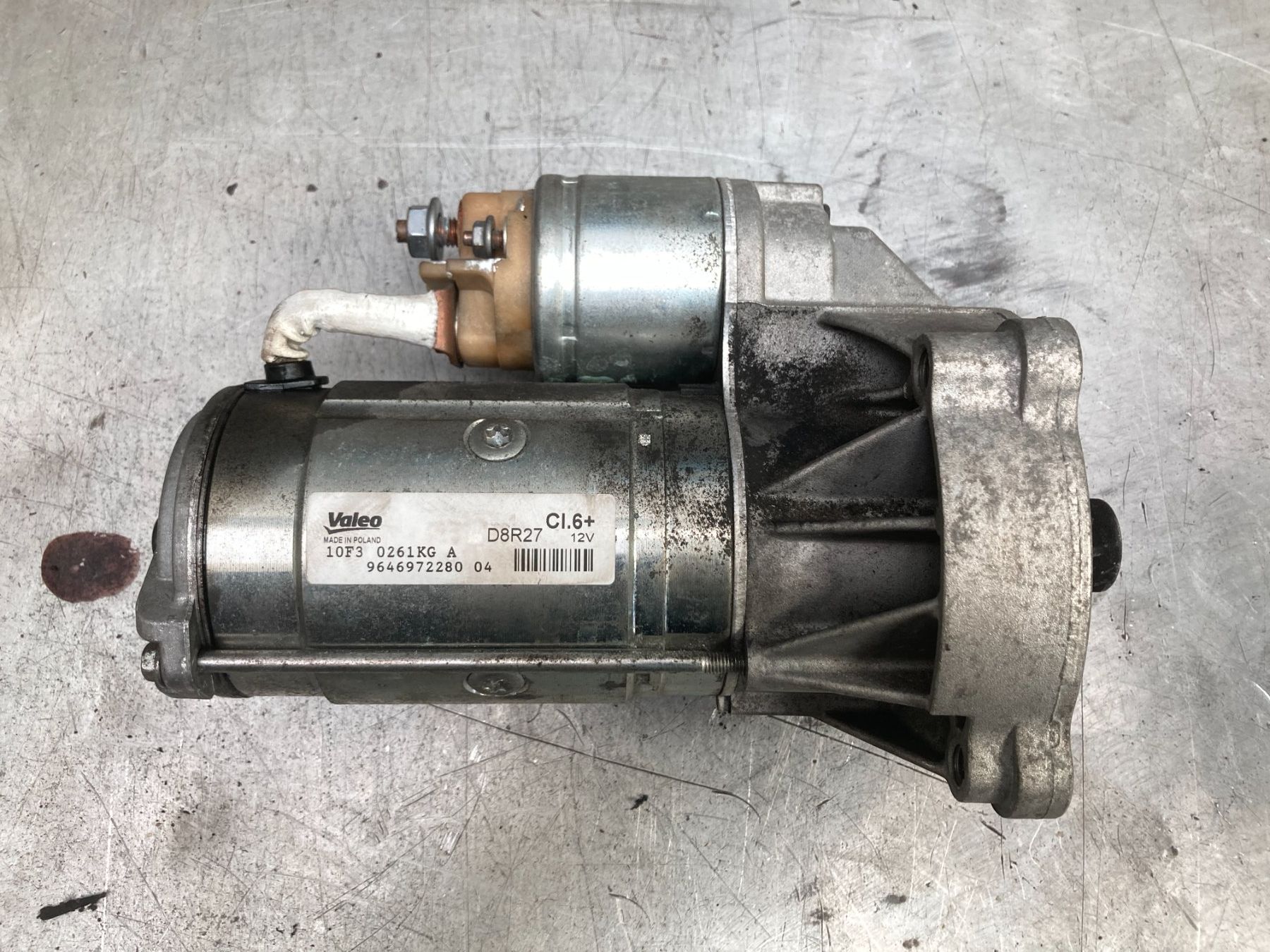 Citroën Alle Autoersatzteile: Valeo Anlasser Starter 12V D8R27  Citroen Jumpy2.0 HDI – Gebraucht aus Cham von Cham6332