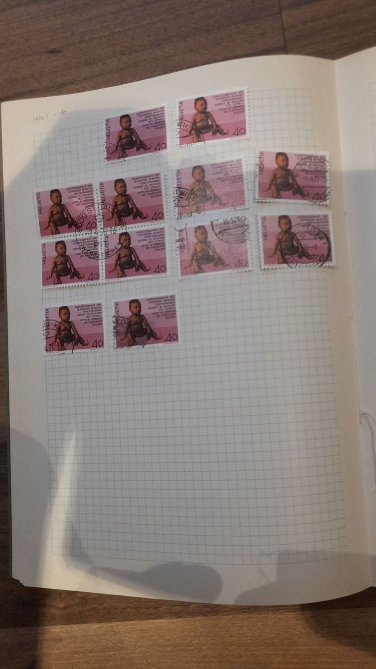 Alle Briefmarken: 1975-1976 – Gebraucht aus Balgach von SIMEON27 6