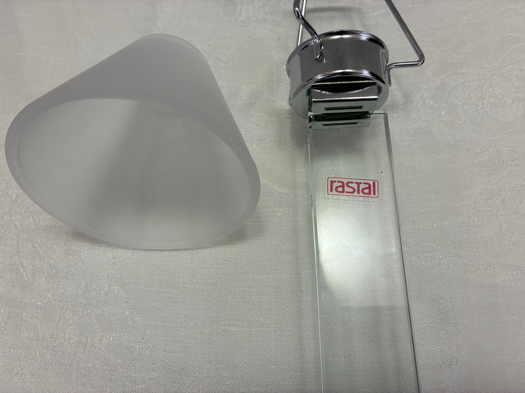 Portacandele: 2er Set: Orig. Rastal Glaslampe  NEU – Nuovo e nell'imballaggio originale da Sissach venduto da tu44 4