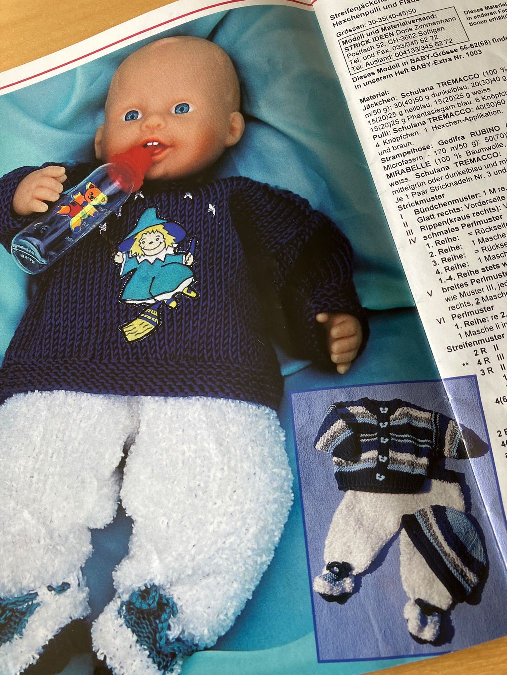 Bambole: Puppenkleider stricken und nähen – Usato da Gossau venduto da beta04 3