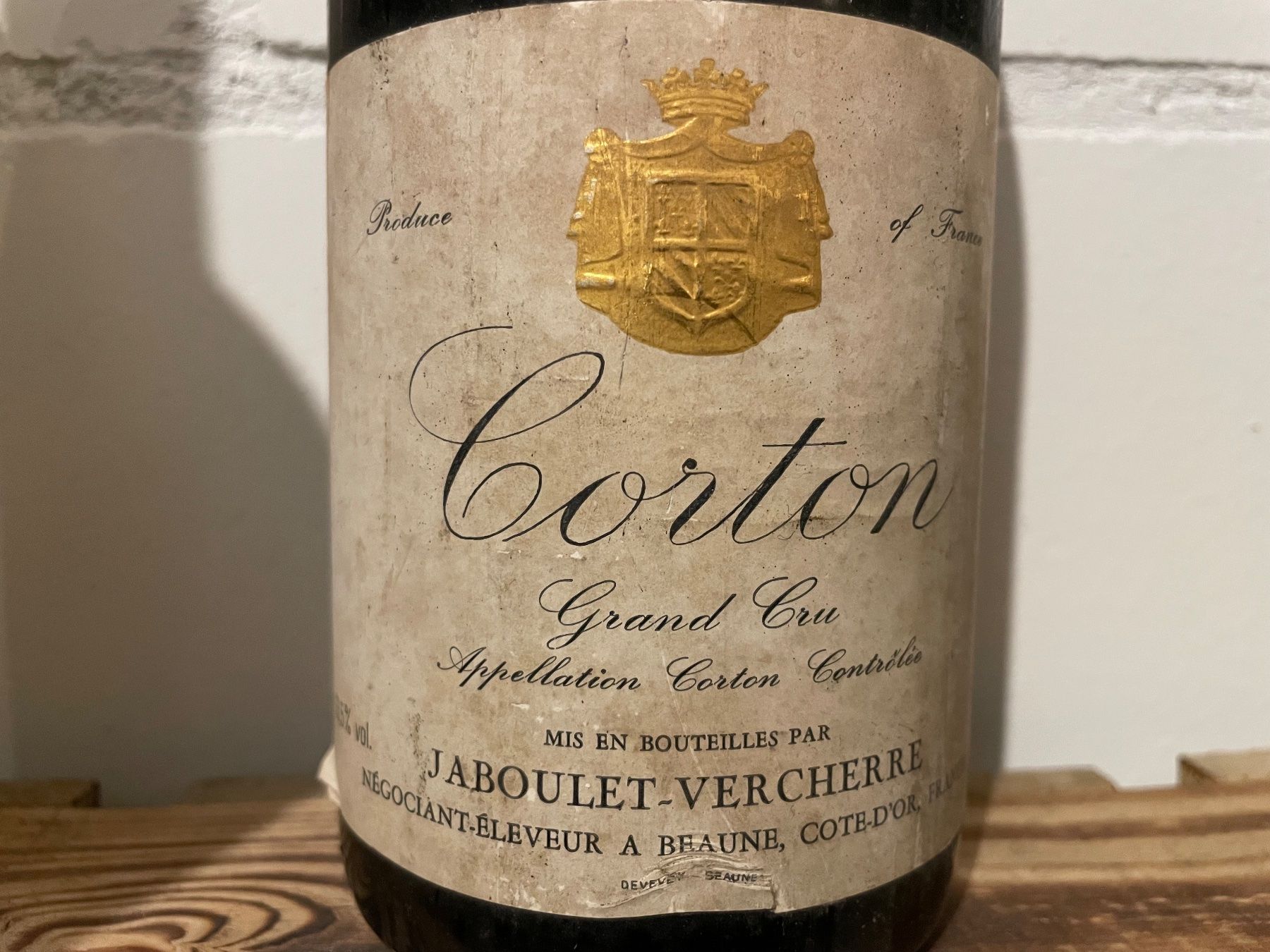 Wein: Corton 1994 Grand Cru – Gebraucht aus Appenzell Steinegg von trachsler1978 1