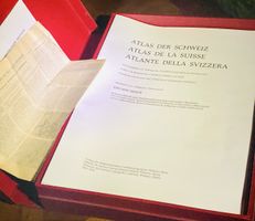 MAXI Atlas der Schweiz /Meteo Daten!! 1. Ausgabe! 1965-1978
