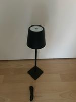 Tischleuchte schwarz LED Akku NEU OVP