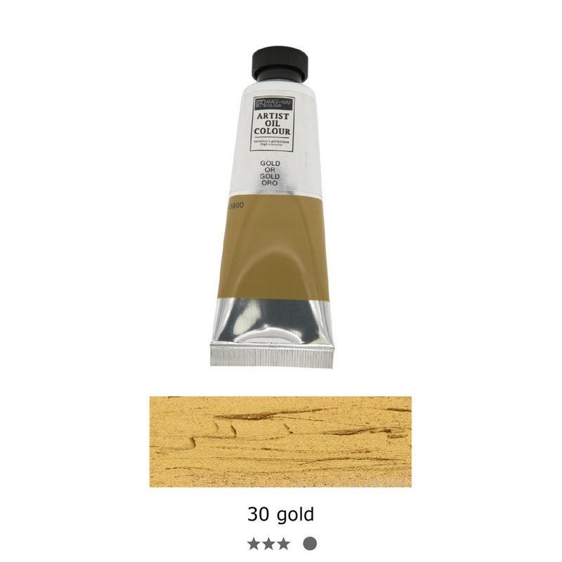 Farben: Magi Artist Ölfarbe 200ml Gold – Neu und originalverpackt aus Escholzmatt von crazyteam