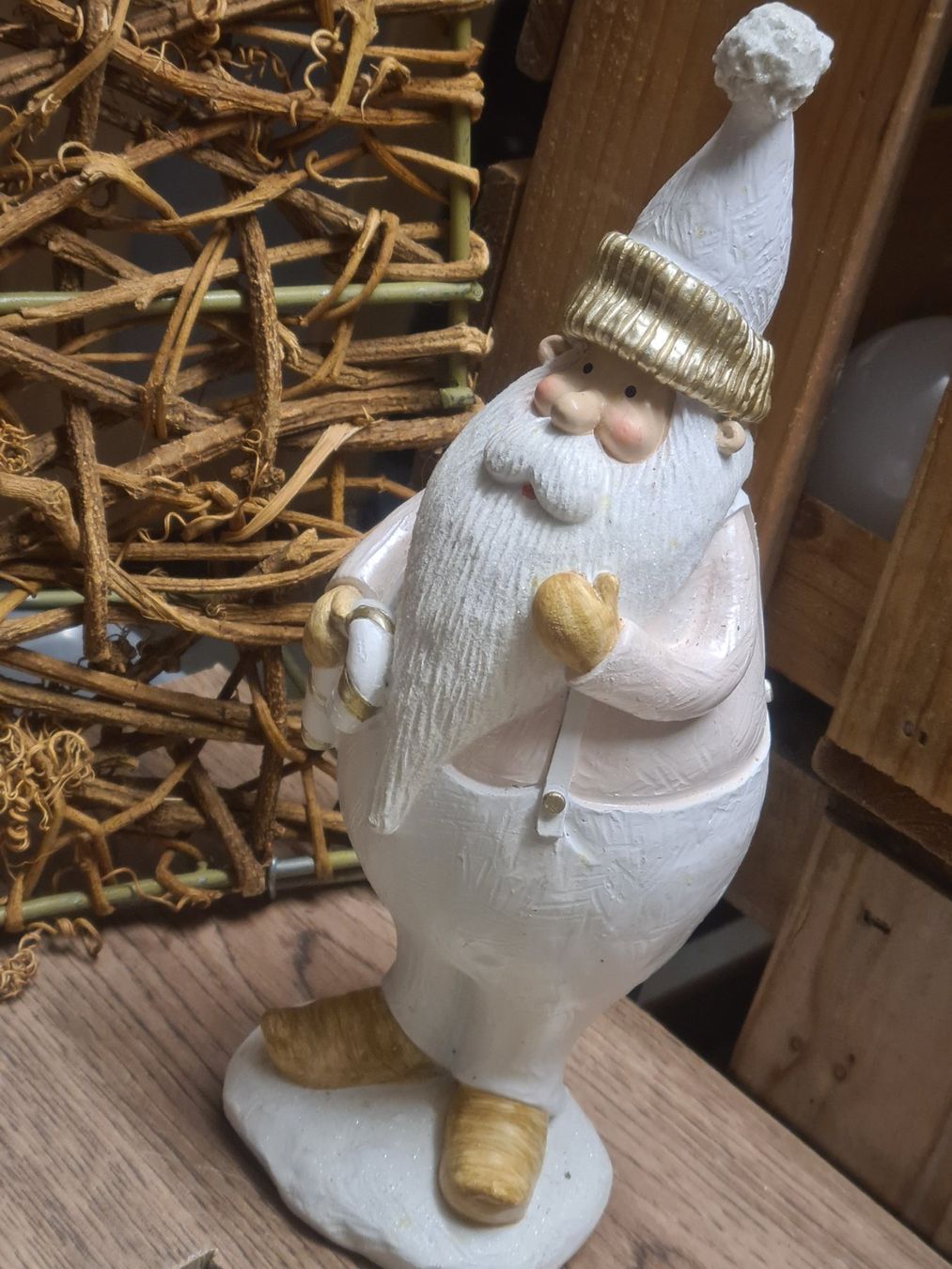 Tutte le decorazioni: Grosse Keramik Weihnachts Figur ca.24 cm – Usato da Amriswil venduto da kleindeko 2