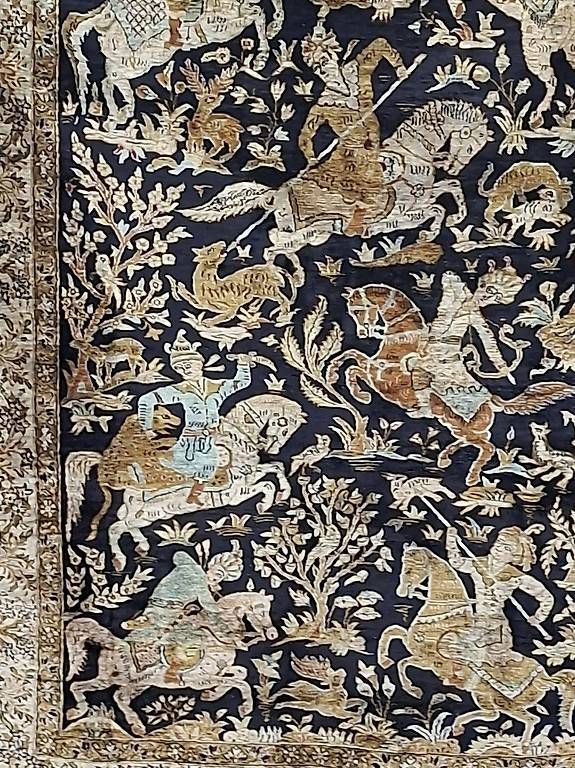 Tappeti: ghom seide wandteppice vintage – Usato da Dübendorf venduto da Babyl2945 2