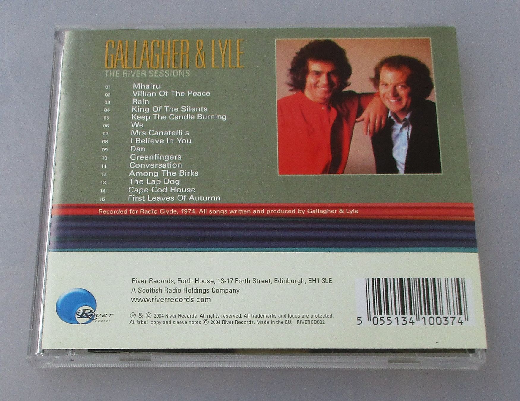 CDs: GALLAGHER & LYLE - The River Session – Gebraucht aus Wattwil von Muriel11 1