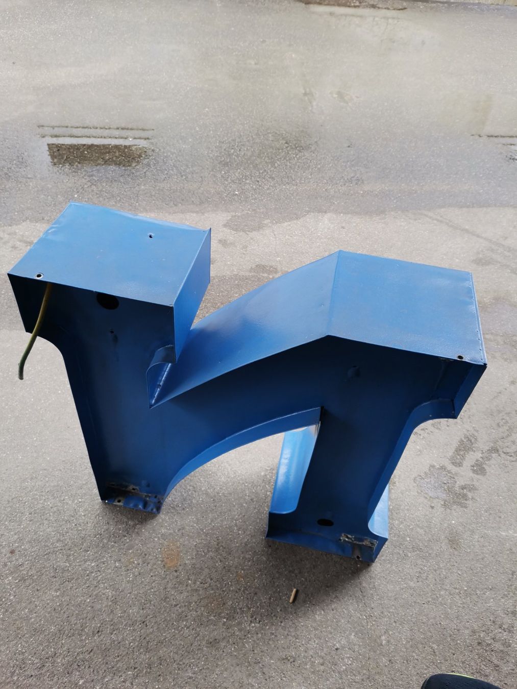 Tutte le decorazioni: Blechbuchstabe N, N Buchstabe, Werbebuchstabe – Usato da Wiedlisbach venduto da materialkreislauf 7