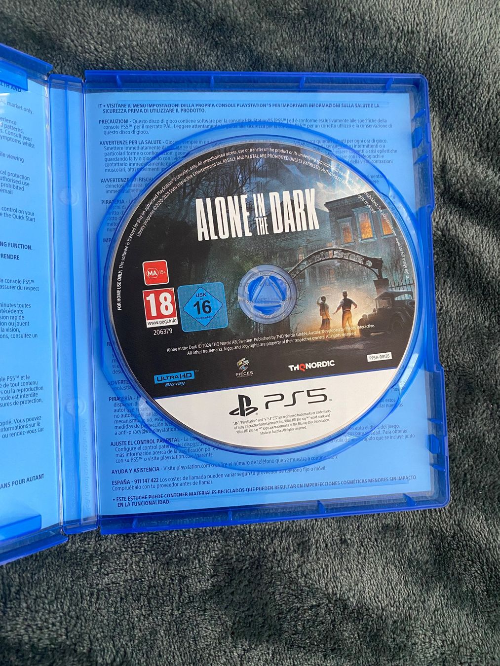 Sony Giochi: Alone in the Dark (PS5) - Neuwertig – Nuovo (secondo la descrizione) da Einsiedeln venduto da Penguin_Holmes 2