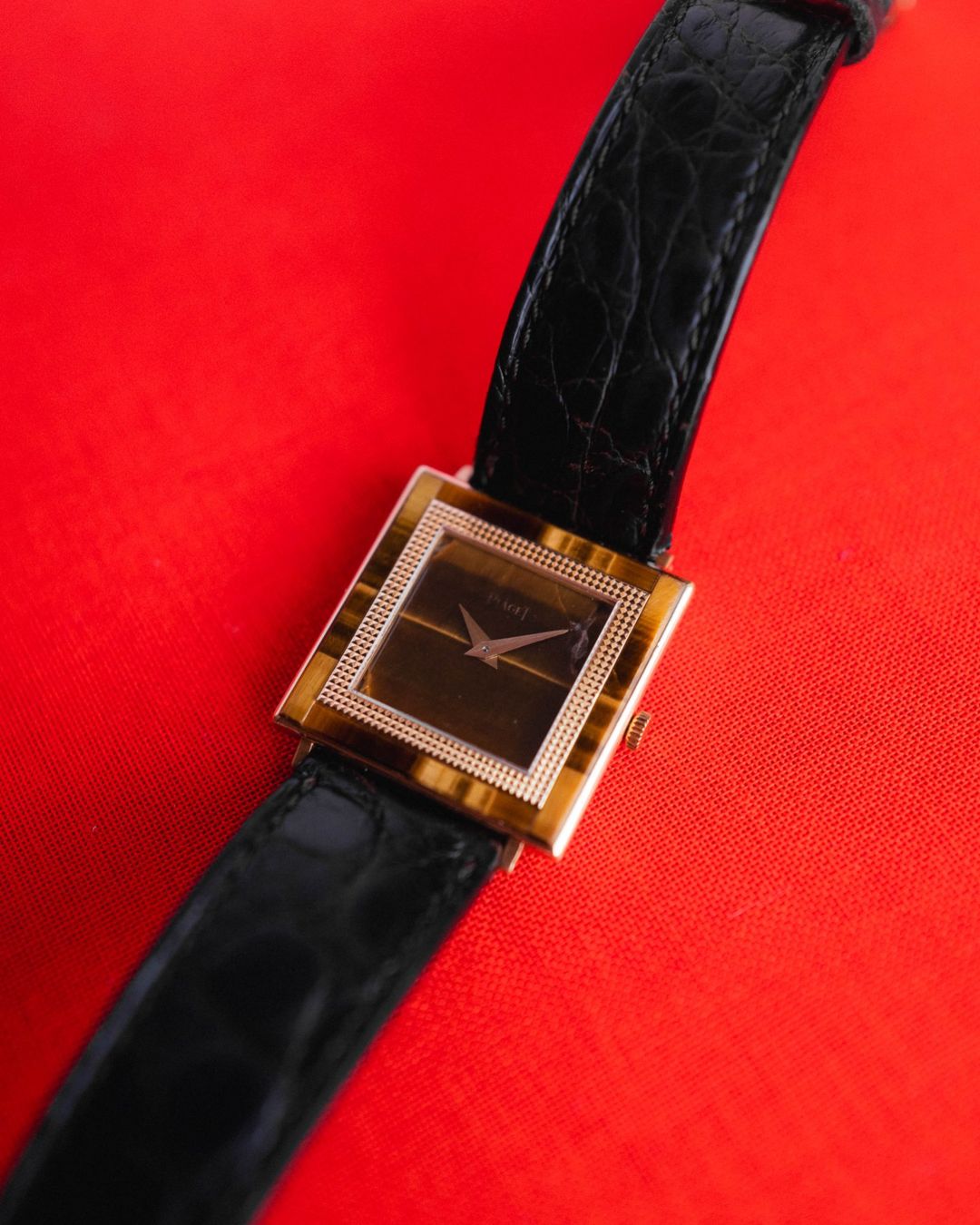 Piaget Uhren: Piaget ref. 9200 Tigerauge 18k – Gebraucht aus Schaffhausen von freicollection 3