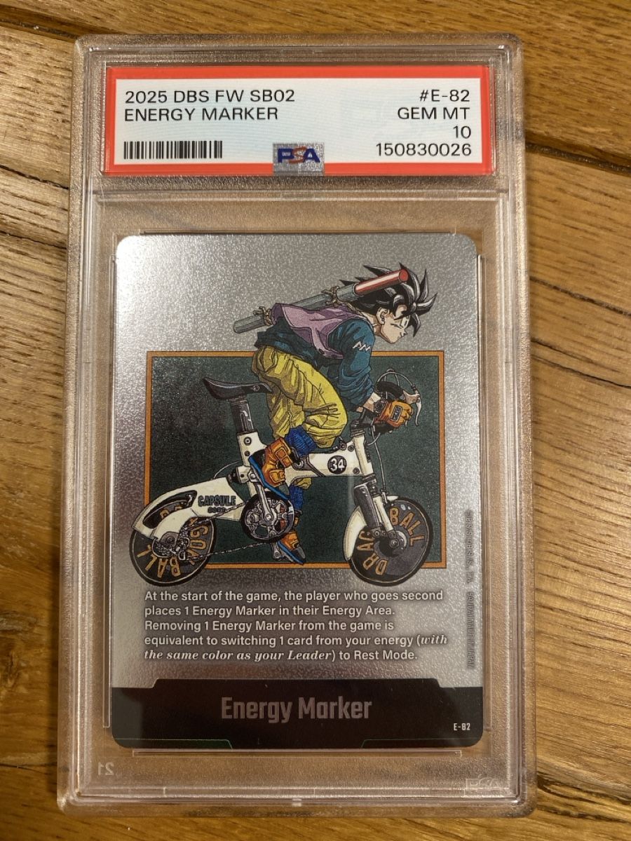 Bandai Sammelbilder & Trading cards: Dragonball Energy Marker E 82 PSA 10 – Neu (gemäss Beschreibung) aus Amriswil von AlpAde_