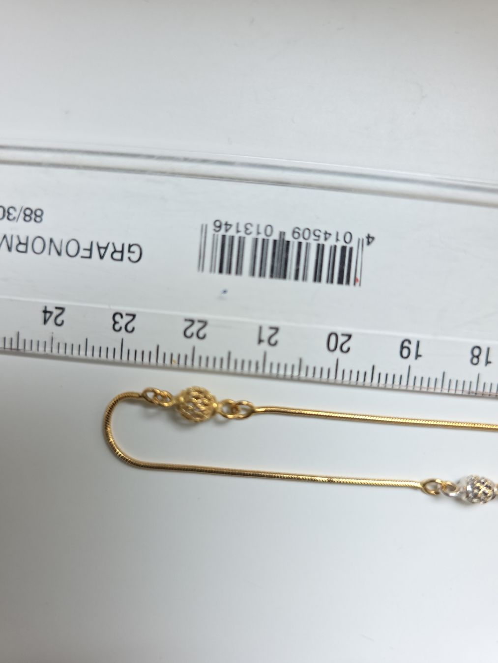 Catenine: Gold kette 18 karat .Noch neu – Nuovo e nell'imballaggio originale da Effretikon venduto da rinuom01 5