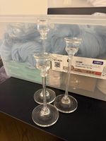 Kerzenhalter 3er Set, 7x