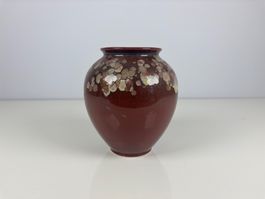 Vase mit Punkten
