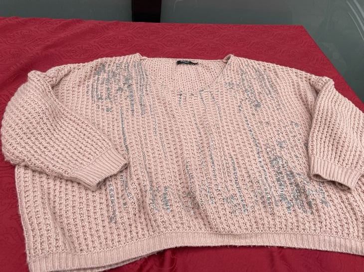 Pullover & Sweatshirts: Damen Pullover lachsfarbig L (gross geschnitten) – Gebraucht aus Bergdietikon von antovale 2