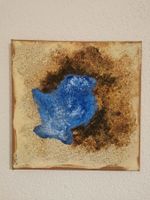 exklusives Bild auf Leinwand - Wasser im Sand