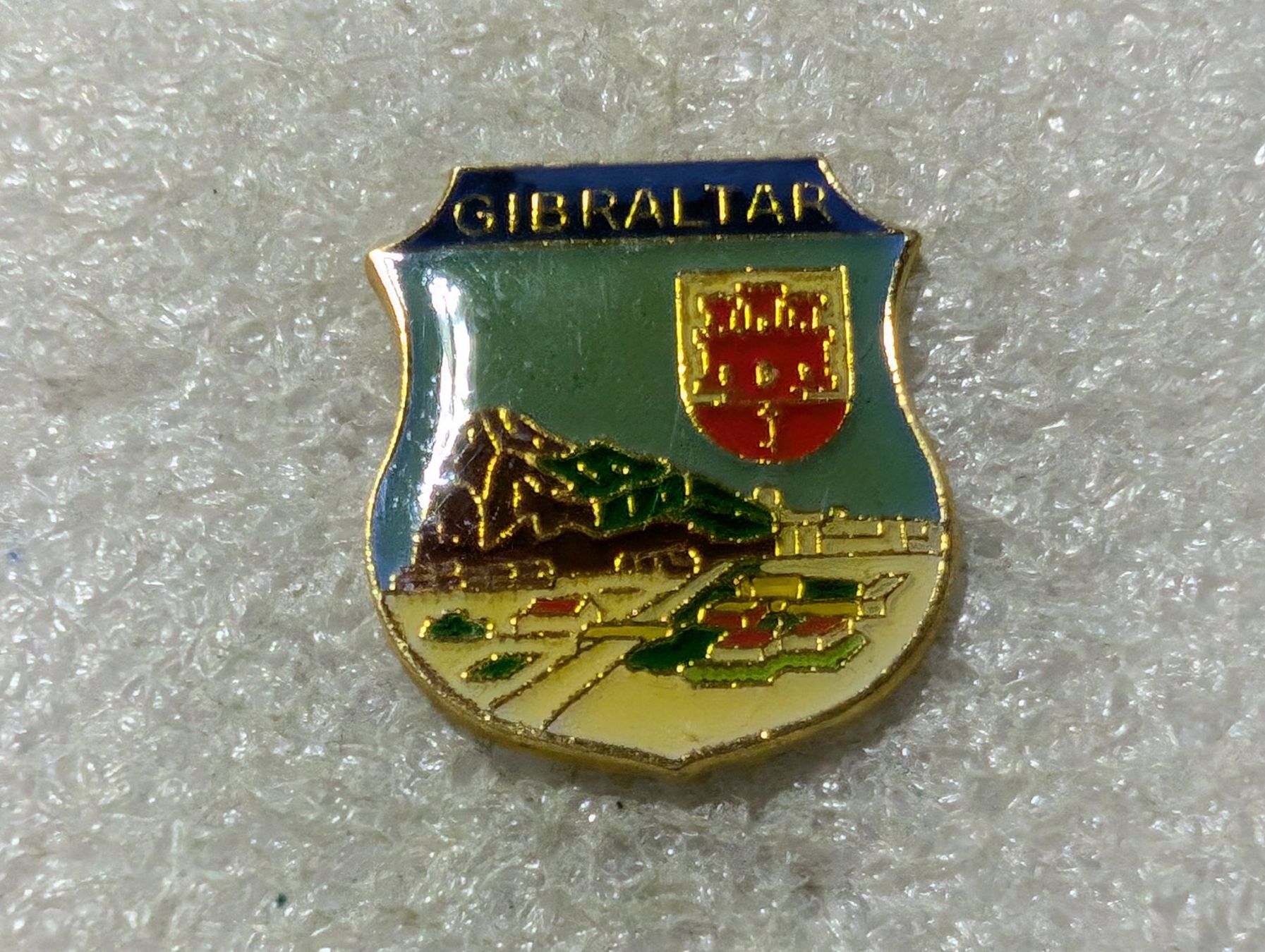 Plaketten & Abzeichen: Ansteckpin 164: Gibraltar – Gebraucht aus Oppligen von Pin-Fall-Shop