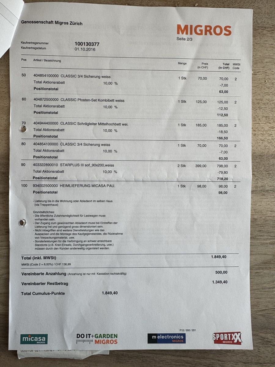 Betten: Flexa Kinder-Hochbett – Gebraucht aus Zürich von Marselllo 9