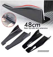 Flaps Schweller universal 48cm, schwarz glanz, Autotuning