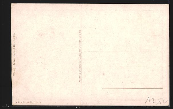 Ansichtskarten: Arthur Thiele: Idyll hinter der Front, S – Gebraucht aus Berlin von bartko-reher 1