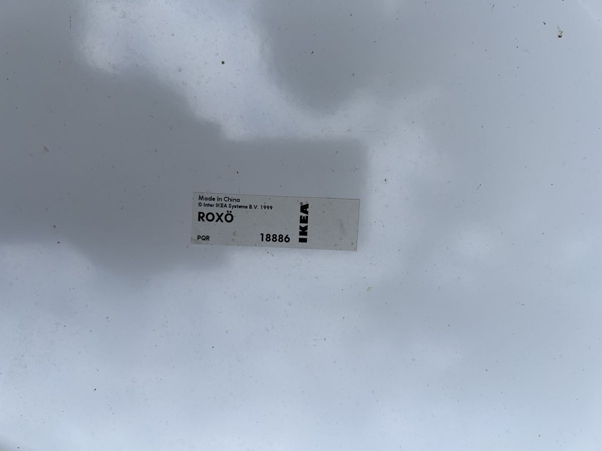 Tavoli: IKEA ROXO Gartentisch weiss Durchmesser 64cm Höhe 72cm  – Usato da Zürich venduto da ann_9fv5 5