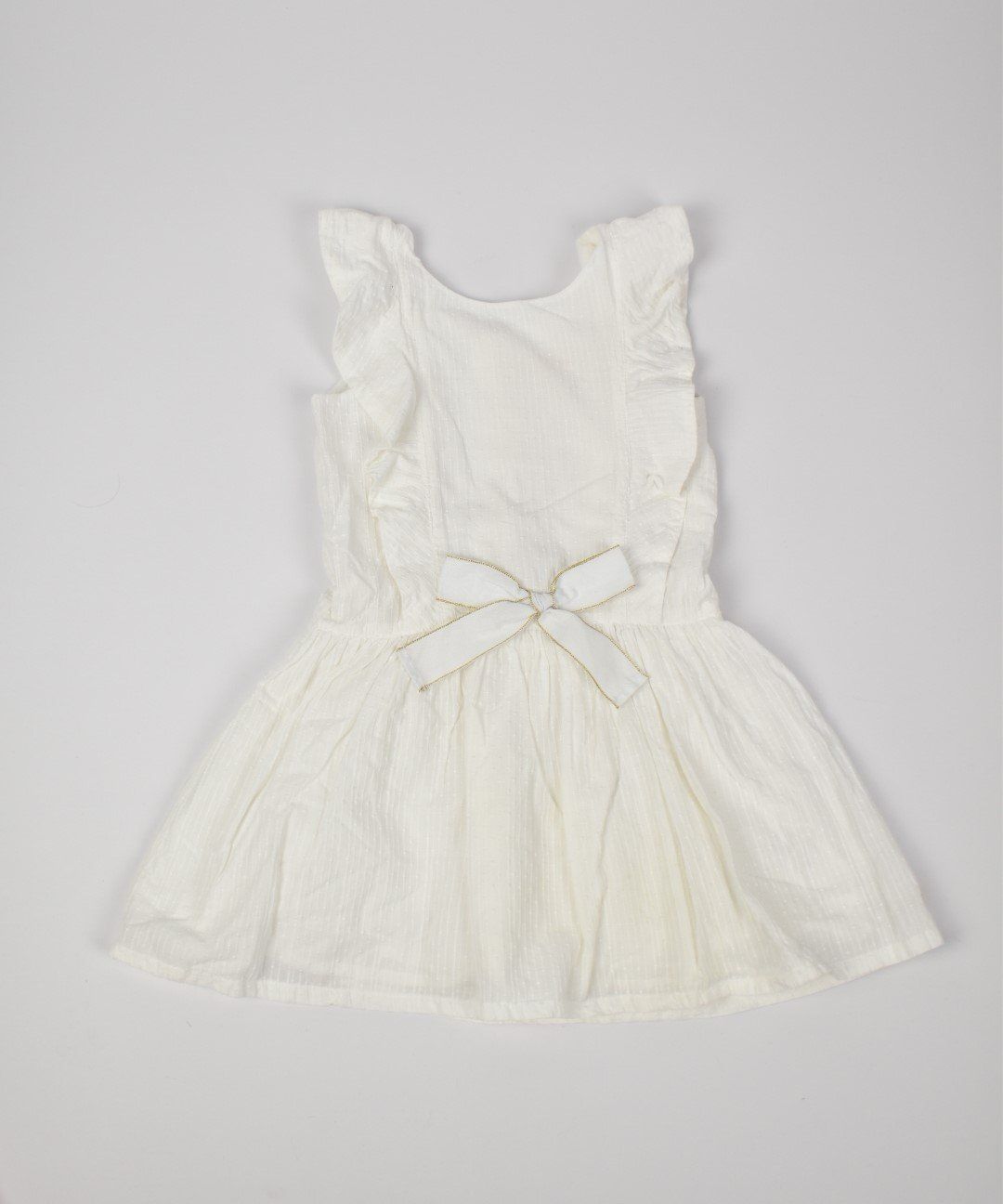 Catimini Vestiti & Gonne: Catimini Kleid, weiss mit Schleife, Gr.104 – Usato da Nürensdorf venduto da 2ND_STORY