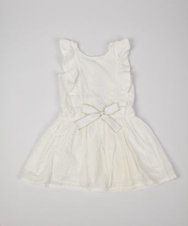 Catimini Kleid, weiss mit Schleife, Gr.104
