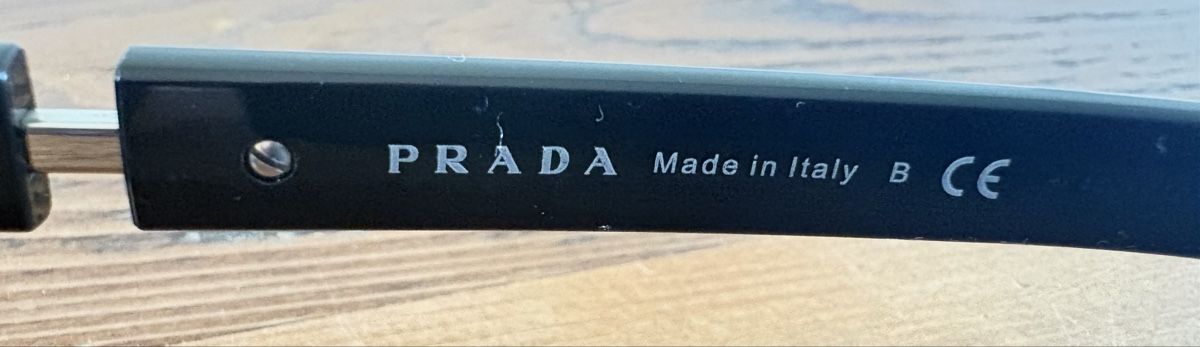 Prada Occhiali & Lenti: Prada Sonnenbrille black/silver – Usato da Luzern venduto da MyWa 3