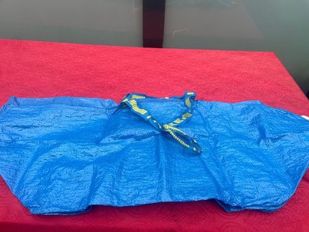 Ikea Tasche FRAKTA Tasche Sack gross, blau, 55x37x35 cm/71 l