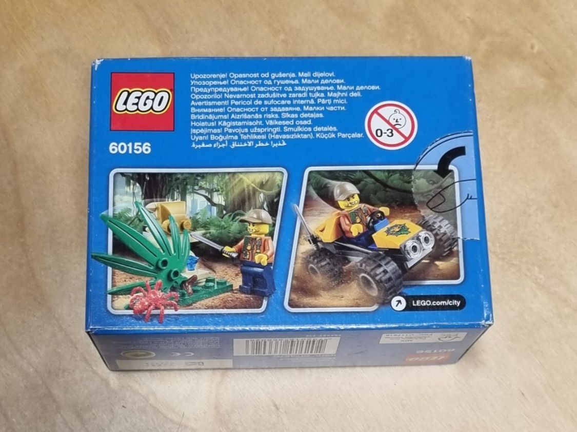 Lego Kit di costruzioni: LEGO City 60156 Jungle Buggy – Nuovo e nell'imballaggio originale da Basadingen venduto da NekoBricks 2