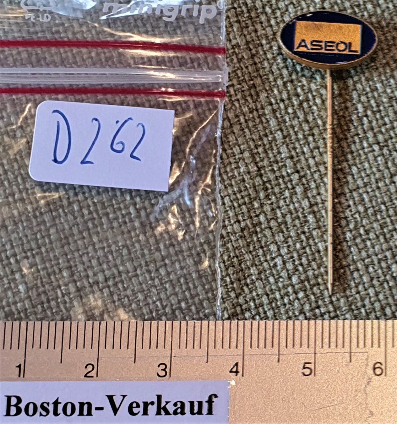 Plaketten & Abzeichen: D262 - Pin ASEOL ÖL Suisse Selten – Gebraucht aus Reinach BL von Boston-Verkauf 5