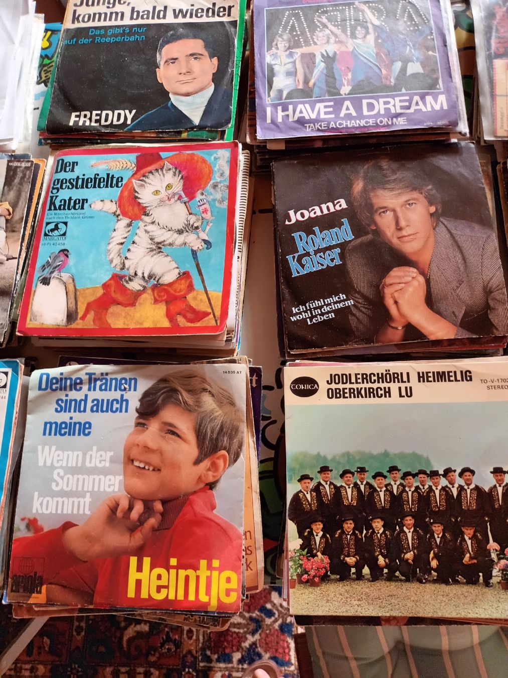 Schallplatten: 360 Single Schlager 60/80er Jahre – Gebraucht aus sursee von pasuro 7
