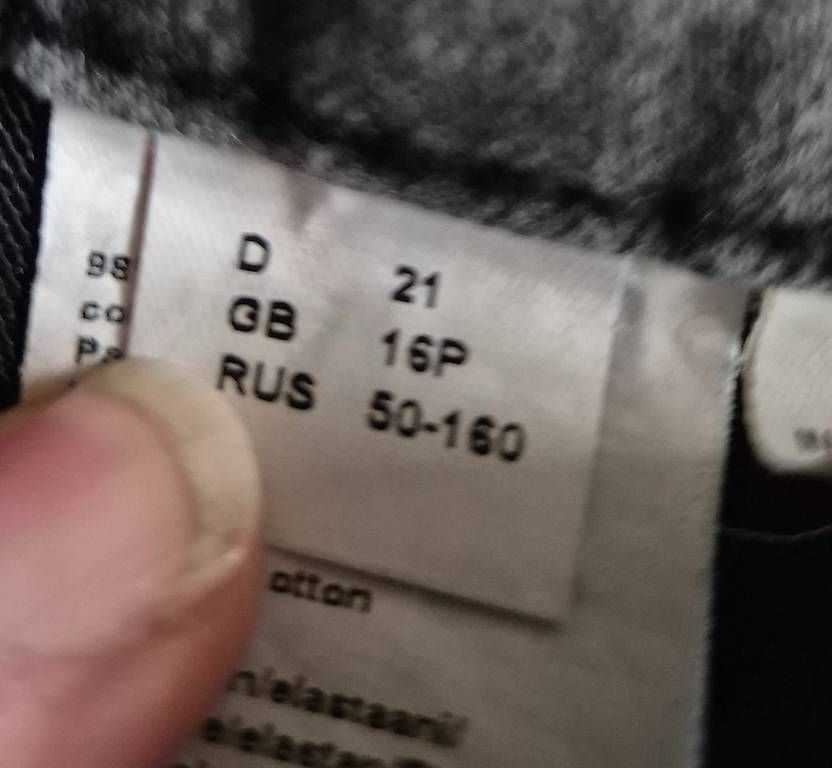 Jeans: Heine Jeans, hellgrau, D 21 – Usato da Baar venduto da Biga3 2